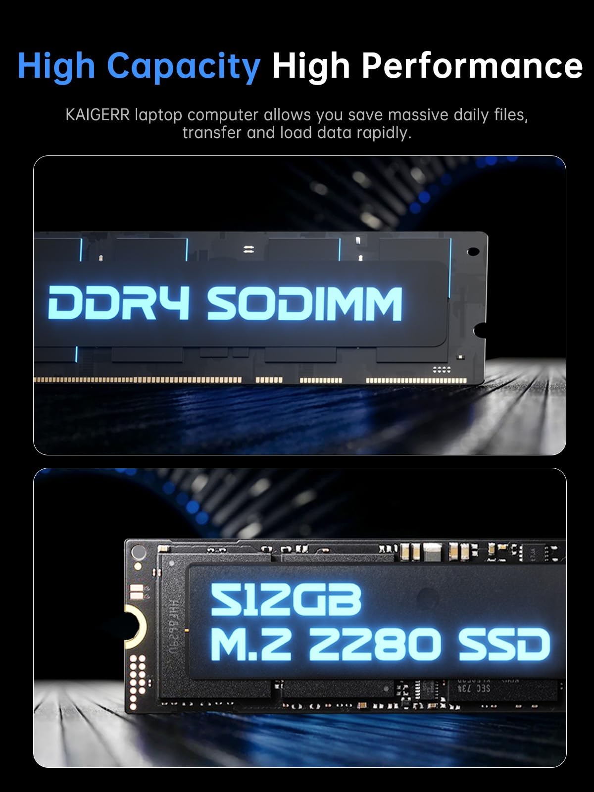 ACEMAGIC AX18 18,5 Zoll Laptop,8000mAh,Twin Lake N150 (bis zu 3,6 GHz), 16 GB DDR4 512 GB SSD bis zu 2 TB, 1920 x 1080 IPS Full HD Laptop, BT5.0, HDMI, Typ-C, 180° Öffnen und Schließen