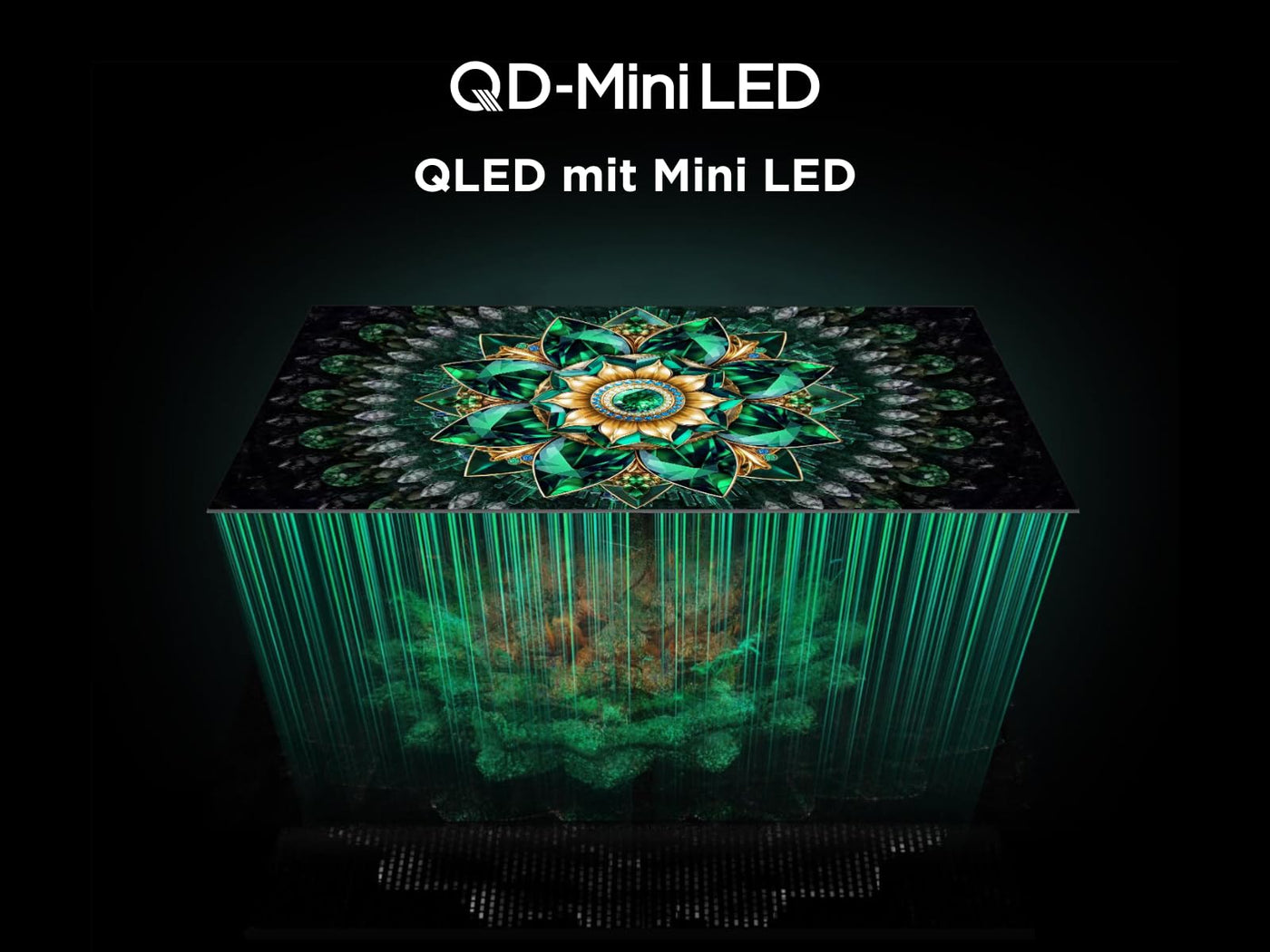 TCL 50Q7C 50 Zoll QD-Mini LED Fernseher, 4K HDR Premium 2000, Smart TV unterstützt durch Google TV (Dolby Vision IQ & Atmos, HVA-Panel, 144Hz Motion Clarity Pro, Freihändige Sprachsteuerung)