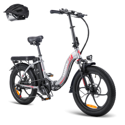 Fafrees F20 Fatbike Herren E-Bike Klapprad 20 Zoll mit 36V 16AH Akku für Pendeln, [ Offiziell ] E Bike Damen Klappbar 250W, 25km/h Ebike Mountainbike 150kg, StVO. Bremslicht