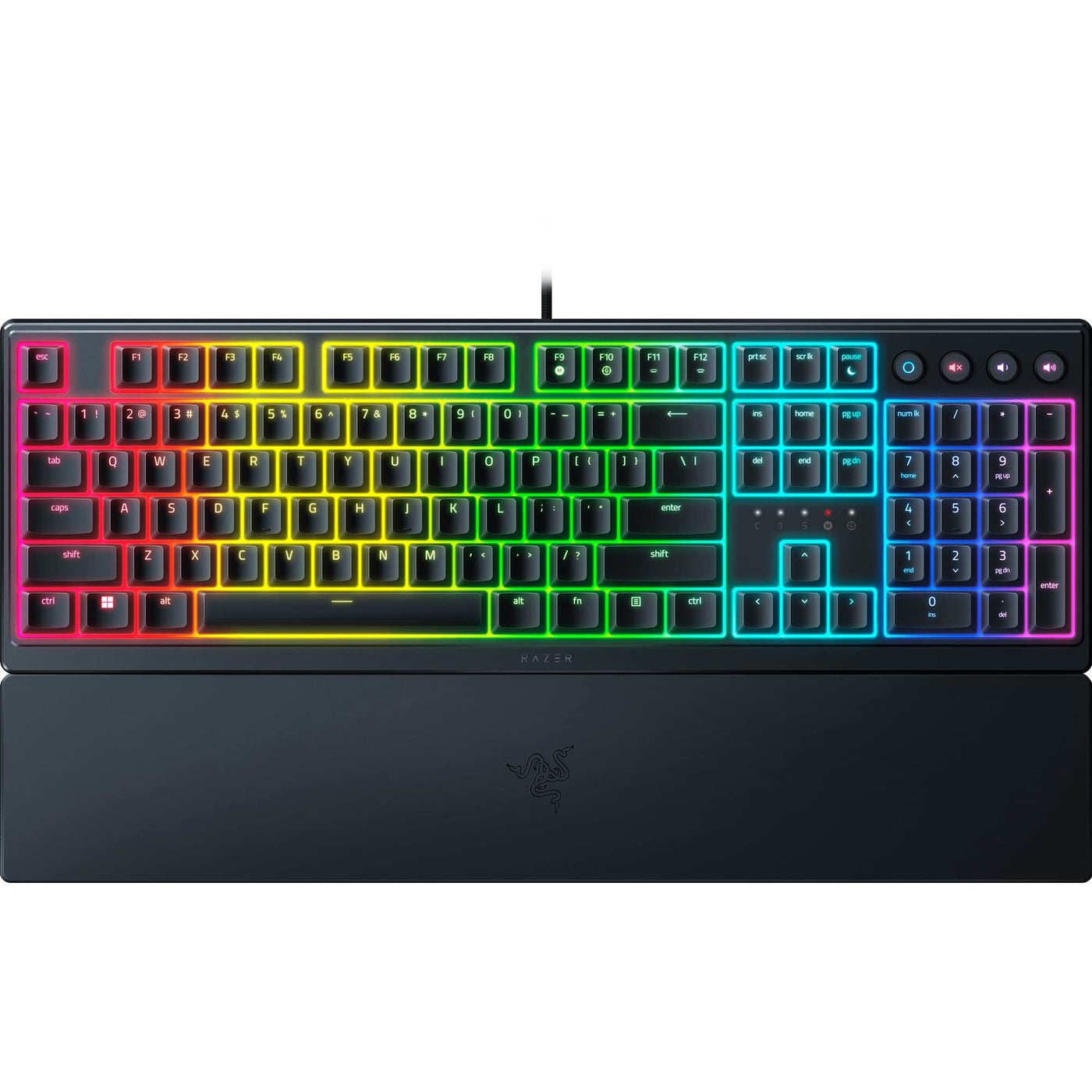 Razer Ornata V3 Mechanische Gaming-Tastatur, RGB-Chroma, Handballenauflage, AZERTY-Tastatur