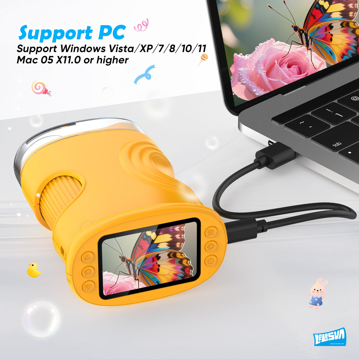 4K-Kindermikroskope, tragbares Mini-Taschenmikroskop mit 1000-facher Vergrößerung, Spielzeug für Kinder im Alter von 4–6, 8–12 Jahren, Studenten, Jungen und Mädchen