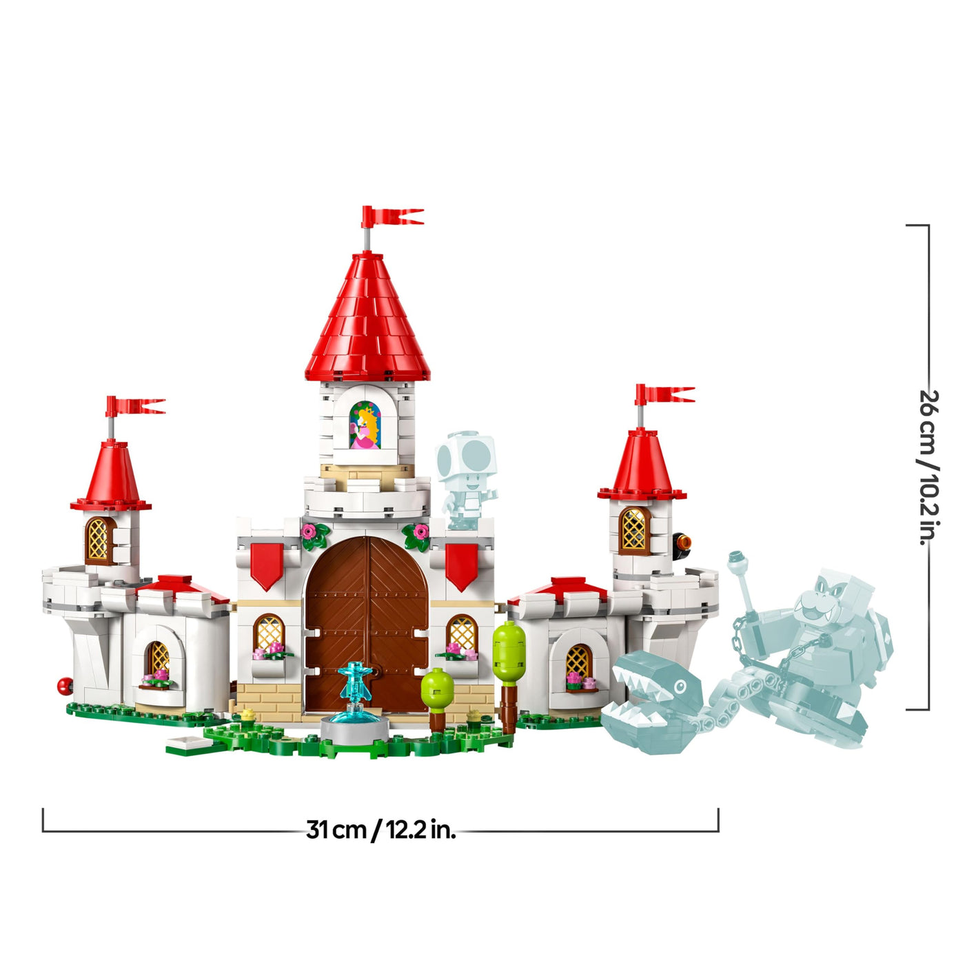 LEGO Super Mario Showdown mit Roy beim Pilz-Palast, Abenteuer-Spielset mit Nintendo Charakteren, Geschenk für Mädchen, Jungen und Gamer ab 7 Jahren 71435