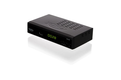 XORO HRS 8660 - Digitaler Satellitenreceiver, Astra 19.2 Senderliste vorprogrammiert, PVR-Ready, Timeshift, USB Mediaplayer, LED-Display, einfache Installation
