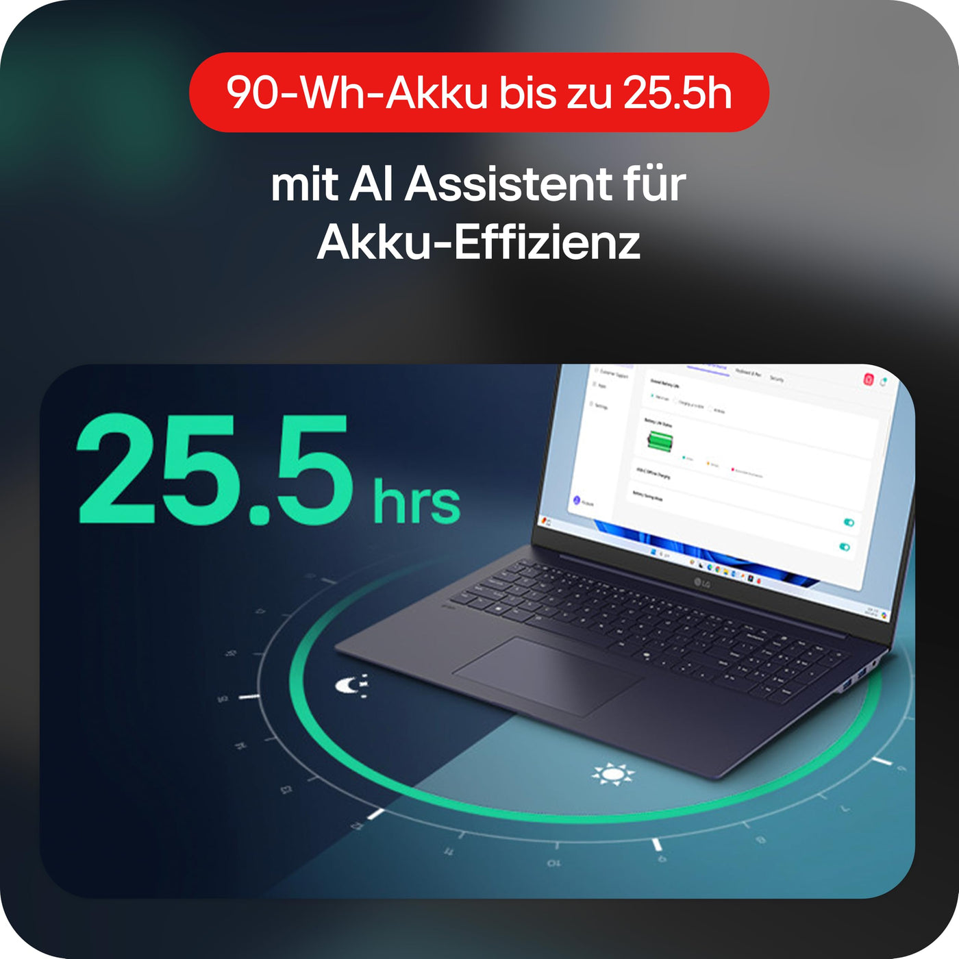 LG 2025 gram Pro Notebook 17 Zoll Laptop - Intel Core Ultra 7 (32GB RAM, 2TB SSD, Intel Arc Graphics, Windows 11 Home, Bluetooth 5.4, 2xThunderbold 4) - Schwarz