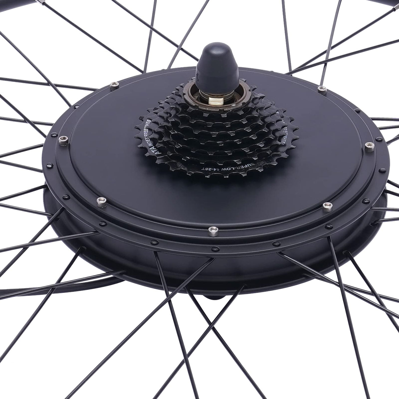 28“ E-Bike Fahrrad Umbausatz, 1000W E-Bike Nabenmotor Umbausatz Elektro Vorderrad Hinterrad Elektrofahrrad ebike Motor Conversion Kit