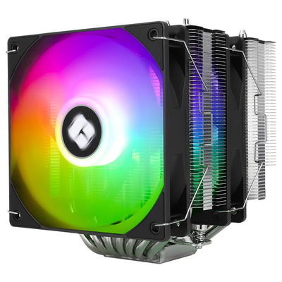 Thermalright Phantom Spirit 120SE ARGB CPU-Luftkühler, 7 Heatpipes CPU-Kühler, Dual 120mm TL-C12B-S V2 PWM-Lüfter, AGHP 4.0 Technilogy, für AMD AM4/AM5/Intel 1851/1700/1150/1151/1200, PC-Kühler