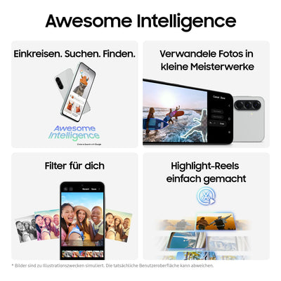 Samsung Galaxy A56 5G AI Smartphone ohne Vertrag, Simlockfreies AI Handy mit Android, 8 GB RAM, 128 GB Speicher, 50-MP-Kamera, Awesome Pink, 2,5 Jahre Herstellergarantie [Exklusiv auf Amazon]