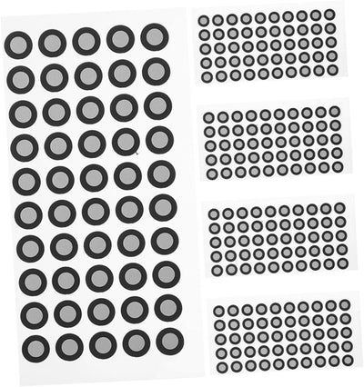 jojofuny 15 Blatt Scanner Reflektionsfolienaufkleber Scan Reflektionsmarker Reflektionsfolie Punktscanner Markierungspunkte Referenzpunkte Zum Scannen des Haustier 3D Zubehörs