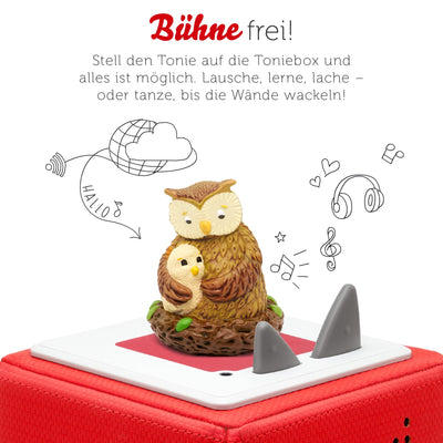 tonies Hörfigur für Toniebox, Wie kleine Tiere schlafen gehen und andere Geschichten, Hörspiel mit Liedern für Kinder ab 3 Jahren, Spielzeit ca. 50 Minuten