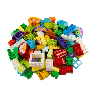 Lego® DUPLO® Steine bunt gemischt - 100 Stück - Basic Steine