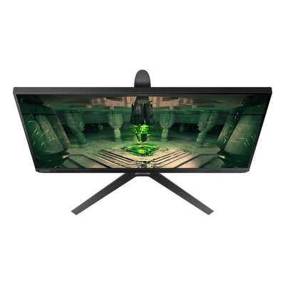 Samsung Odyssey G4B Gaming Monitor LS27BG400EU, 27 Zoll, IPS-Panel, Full HD-Auflösung, AMD FreeSync Premium, G-Sync kompatibel, 1 ms (G/G) Reaktionszeit, Bildwiederholrate 240 Hz, Schwarz