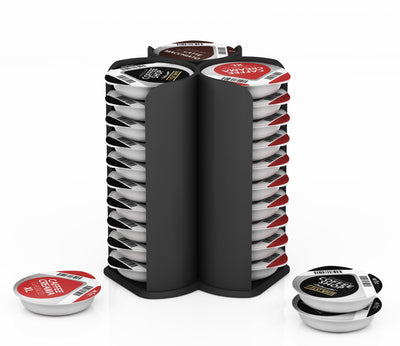 NewGround Designs Kapselhalter für Tassimo Kapseln (30 Stück) - Kapselspender, Kapselständer, Halterung