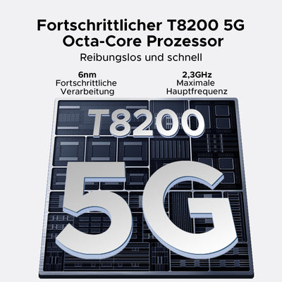 DOOGEE Note 59 5G Smartphone Ohne Vertrag Android 15, 32GB+128GB/2TB TF, 6250mAh, 6.75" HD+ 120Hz, T8200 Octa Core Handy Günstig, 16MP+8MP, Dual SIM Simlockfreie Handys, OTG, GPS, Face ID/NFC