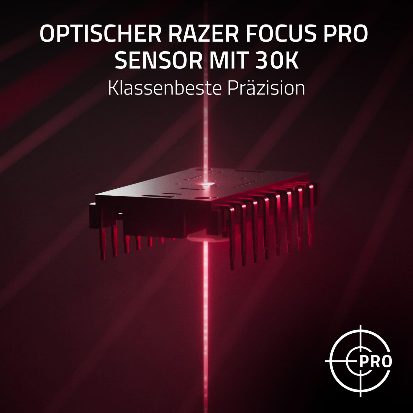 Razer Cobra Pro - Individuell anpassbare kabellose Gaming-Maus Chroma RGB (10 Anpassbare Tasten, Chroma-Beleuchtung mit 11 Zonen, Optischer Focus Pro Sensor mit 30K) Schwarz