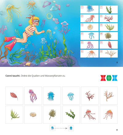 miniLÜK-Set: Vorschule/1. Klasse Erstes Lesen, erstes Rechnen mit Conni (miniLÜK-Sets: Kasten + Übungsheft/e)