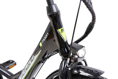 F.lli Schiano E-Moon, E Bike für die Stadt 26 Zoll, 36V 13Ah Abnehmbarer Akku, Motor 250W 40Nm, City Ebike für Herren/Damen, Schwarz