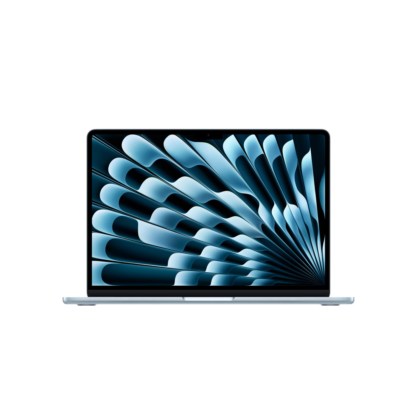 Apple MacBook Air (13", Apple M4 Chip mit 10‑Core CPU und 8‑Core GPU, 16GB Gemeinsamer Arbeitsspeicher, 256 GB) - Himmelblau