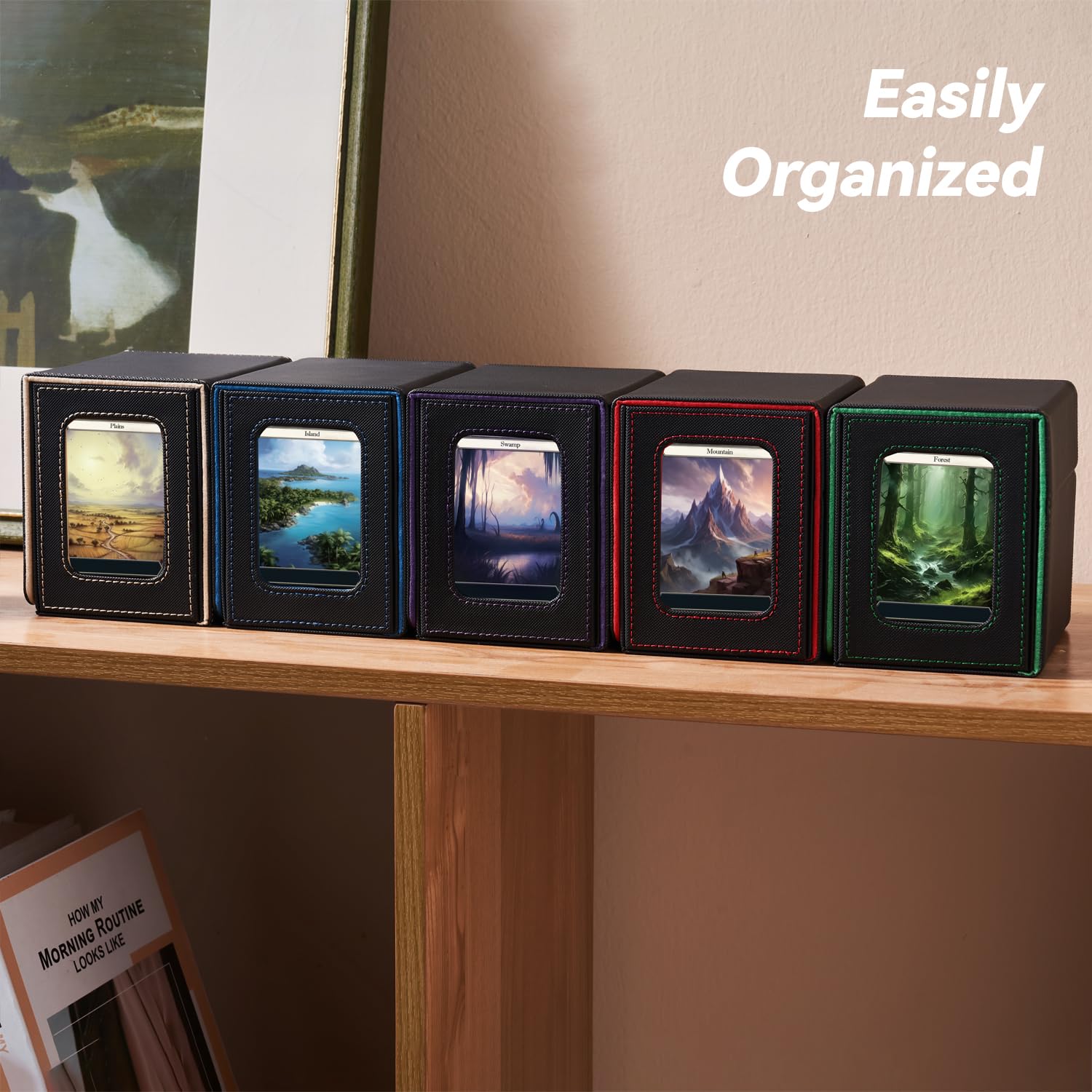 Design Commender Mage Tech Commander Deckbox für MTG - Patentiertes Design, Commander D ...