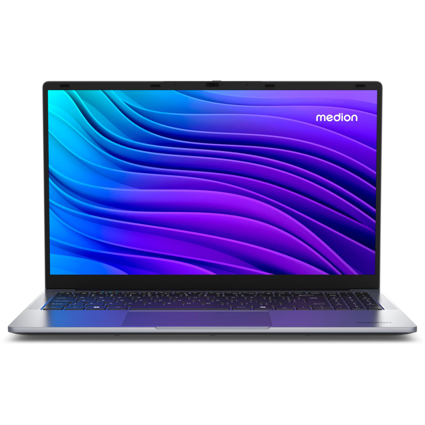 MEDION E15223 39,6 cm (15,6 Zoll) Full HD Laptop (Intel N100, 128GB PCIe SSD, Intel UHD, 4GB DDR5 RAM, WLAN, Win 11 Home S-Modus)
