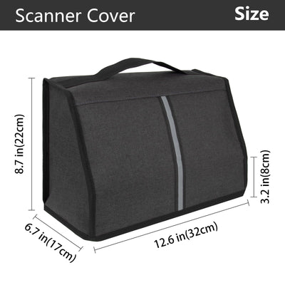 Kingshion Scanner-Staubschutz kompatibel mit Epson FastFoto FF-680W / DS-530 / DS-770 / DS-870 / DS-970 / ES-400W / ES-500W Scanner-Schutz Wireless High-Speed Foto- und Dokumentenscansystem