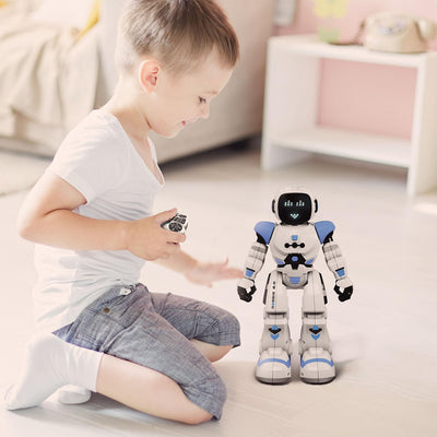 Xtrem Bots - Robbie | Roboter Kinder Ab 6 Jahre | Roboter Spielzeug | Roboters Programmierbar 50 Bewegungen und Ferngesteuerte | Spielzeug Ab 5 Jahre Jungen | Geschenk Junge 5 Jahre