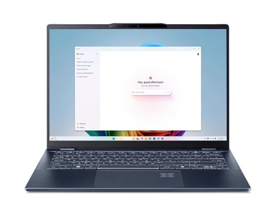Acer Swift 14 AI (SF14-51-719M) KI Laptop, Copilot+ PC, 14" WQ2.8K OLED Display, Intel Core Ultra 7 256V, 16 GB RAM, 1TB SSD, Intel Arc Grafik 140V, Windows 11, QWERTZ Tastatur, blau