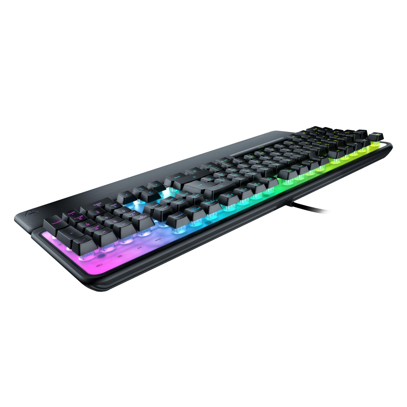 Turtle Beach Magma - Membrane RGB Gaming Keyboard mit Membrantasten, Advanced Anti-Ghosting, Easy-Shift Technologie, RGB-Beleuchtung, abnehmbare Handballenauflage