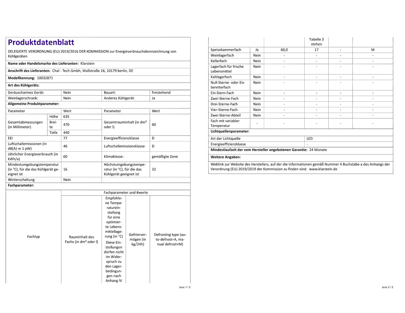 Klarstein Mini Kühlschrank mit Glastür, für Zimmer, Getränkekühlschrank Klein mit Verstellbaren Ablagen, mit Wellenform-Racks, 60 Liter Kühlschrank Leise