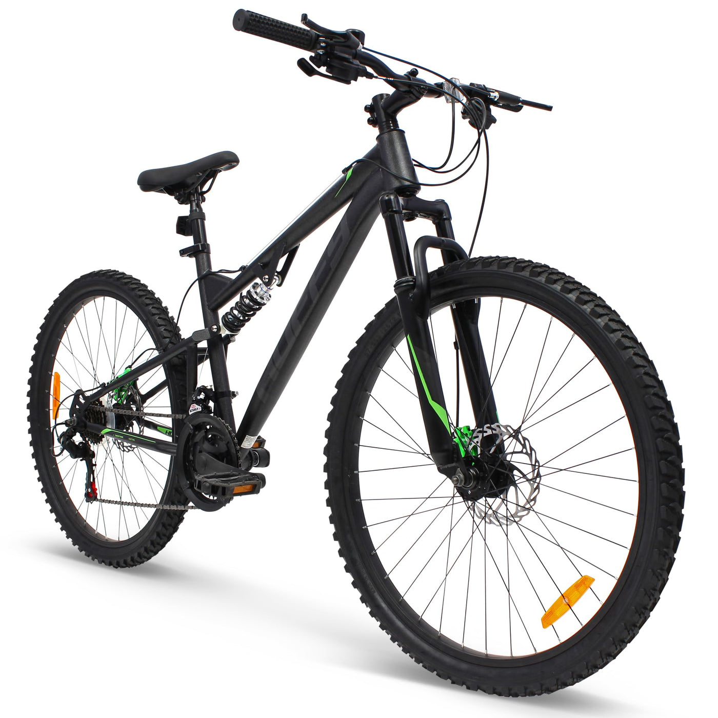 Huffy Marker Mountain Bike 26" - Schwarz 21-Gang Shimano