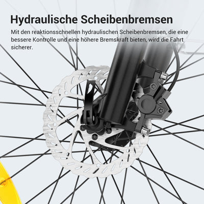 Eleglide C1/C1 ST E Bike mit Mittelmotor, 27,5 Zoll 70 Nm Elektrofahrrad für Damen und Herren, 250W E-Bike, 14,5 Ah Lithium-Akku, Shimano 7 Gänge Trekking Ebike, cityräder 25km/h bis zu 150KM (C1)