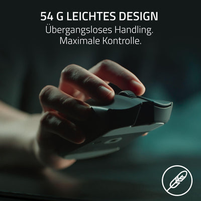 Razer Viper V3 Pro - Ultraleichte kabellose Esports Gaming-Maus (8k Hz HyperPolling, 54g leichtes Design, Focus Pro Sensor 35K DPI, HyperSpeed Wireless, 95 Stunden Akkulaufzeit) Schwarz