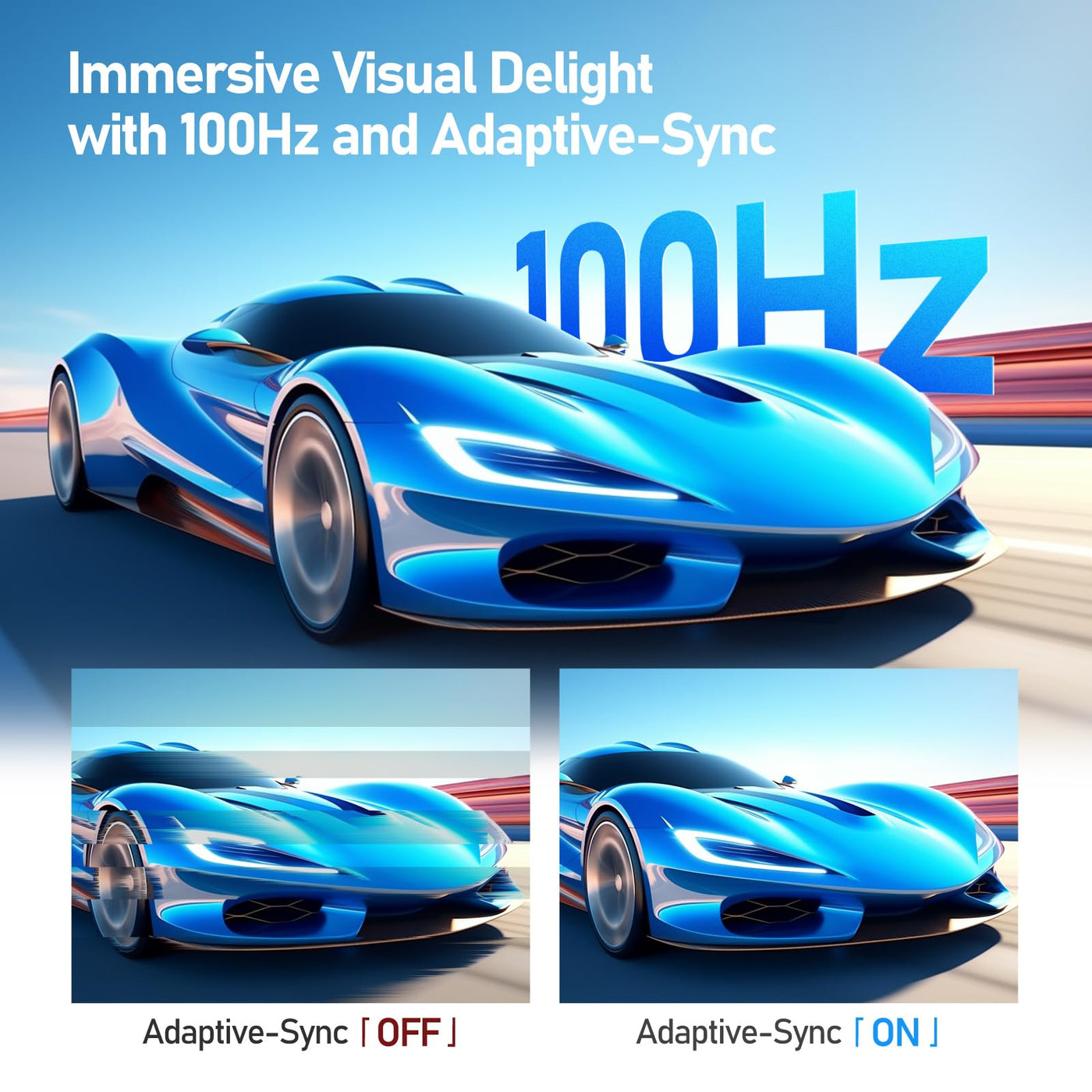 KOORUI PC Monitor 27 Zoll, Gaming Bildschirm 100Hz Full HD(1920 x 1080) mit integrierten Lautsprechern, HDMI, IPS Display, Neigungsverstellbar, Augenpflege, VESA-Wandmontage