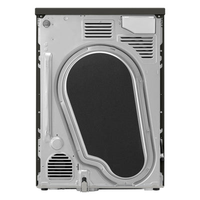 LG RT80V9B, Klasse A+++,Trockner 8 kg, Wärmepumpentrockner mit Kurzprogramm, Trockensensor, Trommelmaterial aus Edelstahl, 60 x 69 x 85 cm ꟷ Schwarz