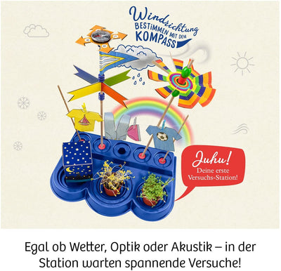 KOSMOS 636111 Schülerlabor 1. und 2. Klasse, Grundschule, spannende Experimente zu Natur und Technik, Lernen mit Spaß, am Lehrplan der Schule orientiert, Experimentierkasten für Kinder ab 6-9 Jahre