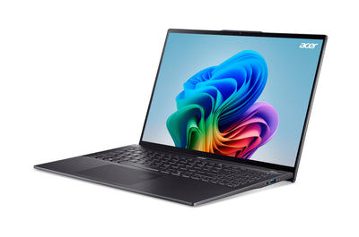 Acer Swift 16 AI OLED (SF16-51-74C3) KI Laptop, Copilot+ PC, 16" WQ2.8K OLED 120Hz Display, Intel Core Ultra 7 256V 16 GB RAM, 1 TB SSD, Intel Arc Grafik 140V, Windows 11, QWERTZ Tastatur