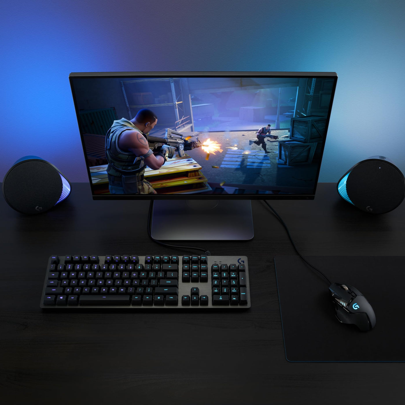 Logitech G502 HERO High-Performance Gaming-Maus mit HERO 25K DPI optischem Sensor, RGB-Beleuchtung, Gewichtstuning, 11 programmierbare Tasten, anpassbare Spielprofile, PC/Mac - Schwarz