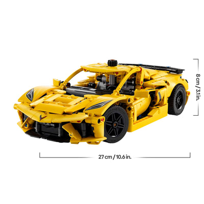 LEGO Technic Chevrolet Corvette Stingray - Bauspielzeug zum Sammeln - Spielzeug Sportwagen - Modell Auto - Geschenk für Jungen und Mädchen ab 9 Jahren, die Spielzeugautos lieben 42205