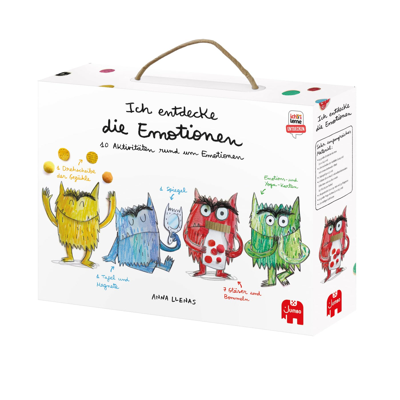 Jumbo Ich Lerne Entdecken - Das Farbenmonster