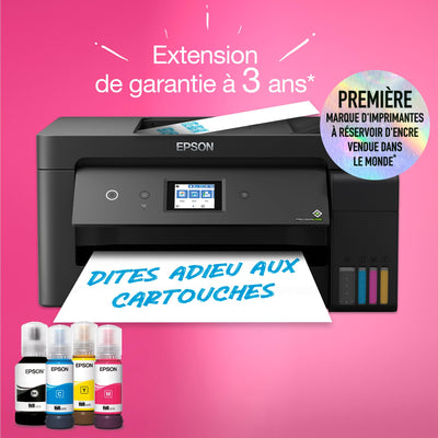 Epson EcoTank ET-15000 DIN-A3+-Multifunktions Wi–Fi-Tintentankdrucker, mit einem im Lieferumfang enthaltenen Vorrat an Tinten für bis zu 3 Jahre