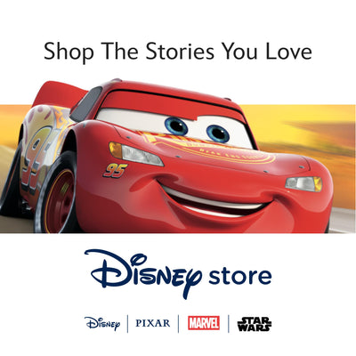 Disney Store Pixar Ferngesteuertes Auto Lightning McQueen Pixar Cars, 15 cm / 6”, 2,4 GHz, Auto Spielzeug, bewegt Sich in Vier Richtungen, stundenlanger Fahrspaß, geeignet für Kinder ab 3 Jahren