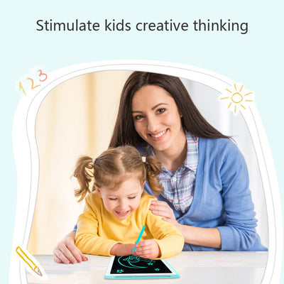 Richgv LCD-Schreibtafel, LCD-Zeichenbrett für Kinder und Erwachsene 8,5-Zoll-tragbare Digitale Schreibtafel, Handschrift-Doodle Abnehmbare Schreibtafel mit Stift