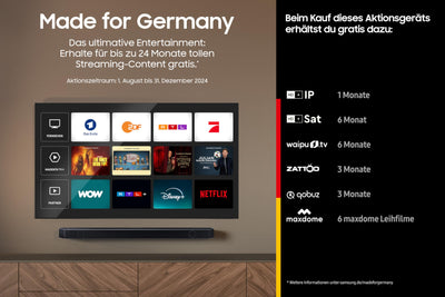Samsung Crystal UHD 4K DU7179 Fernseher 55 Zoll, Samsung TV mit PurColor, 4K Upscaling, Crystal Prozessor 4K, Smart TV, GU55DU7179UXZG, Deutsches Modell [2024]