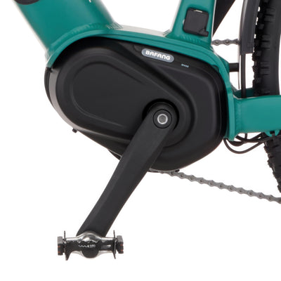 FISCHER E-Bike ATB Terra 4.0i Elektrofahrrad für Damen und Herren, RH 55, Mittelmotor 80, 36 V Akku, Adventure Green matt