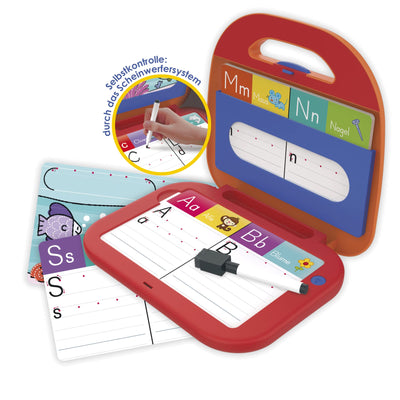 Jumbo 19890 ich lerne schreiben Lernspiel, für Kinder, ab 4 Jahren, Mehrfarbig