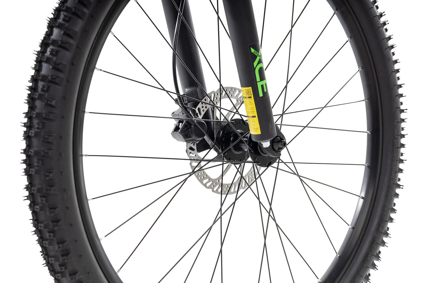 Axess Brash Mountainbike | MTB-Hardtail | 16-Gang Schaltung | Hydraulische Scheibenbremsen, Farbe:matt Black, Rahmengröße:14 Zoll, Laufradgröße:27.5 Zoll