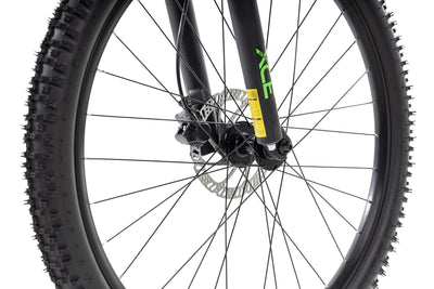 Axess Brash Mountainbike | MTB-Hardtail | 16-Gang Schaltung | Hydraulische Scheibenbremsen, Farbe:matt Black, Rahmengröße:14 Zoll, Laufradgröße:27.5 Zoll