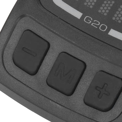 Akozon G20 F Electric, G20 F Electric, LED-Anzeige mit Wasserdichter Schnittstelle Für Fahrräder und Roller