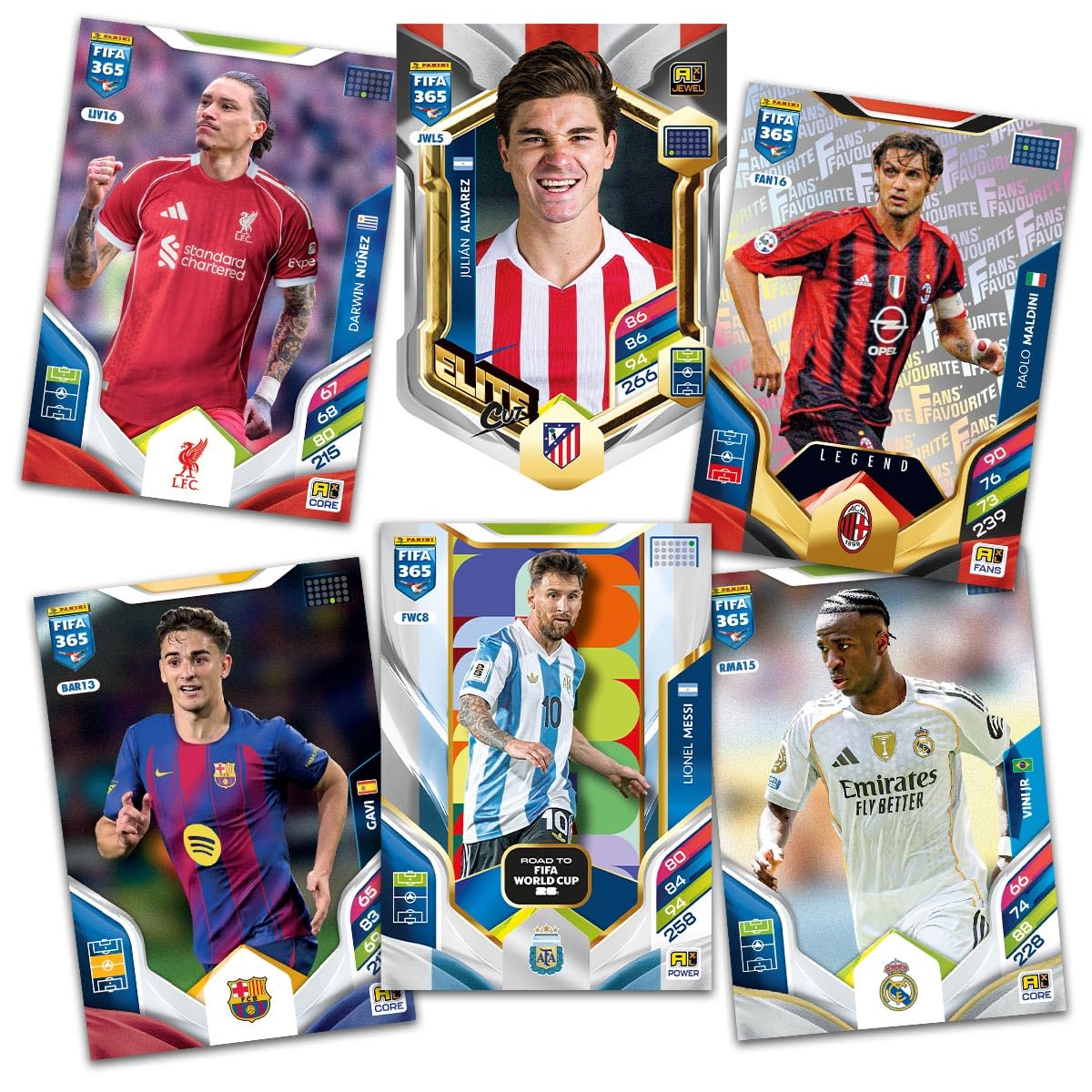 Panini FIFA 365 Adrenalyn XL™ 2026 Trading Cards - Box mit 24 Packs