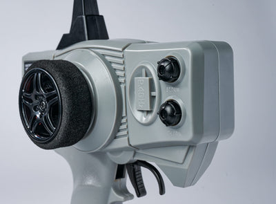 Carson 500500105 Reflex Wheel X1 2.4G grau - KIT kompatibel, Modellbau, Zubehör, Empfänger, RC Funke, 2 4 GHz Fernsteuerung