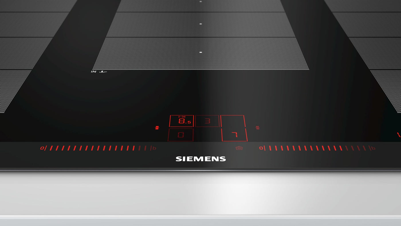 Siemens EX975LXC1E iQ700 Induktionskochfeld, 91,2 cm breit, varioInduktion freie Platzwahl, power Move Plus voreingestellte Leistungsstufen, powerBoost schnelleres Kochen